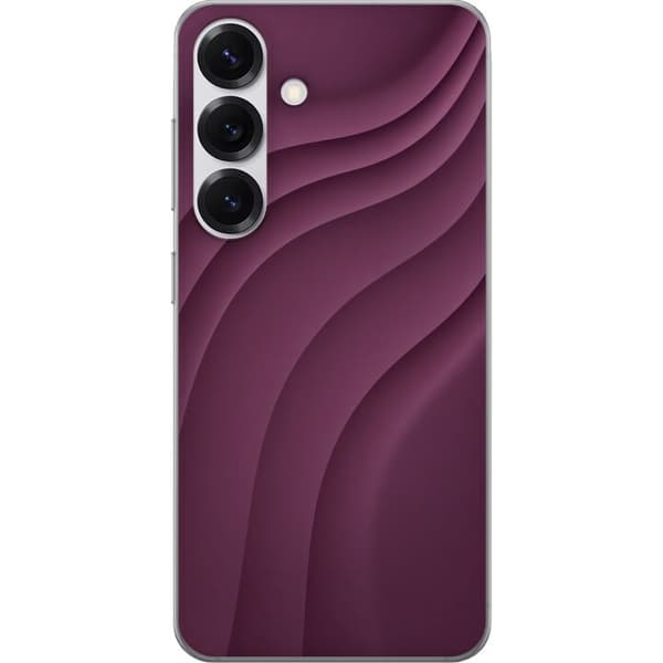 Kompatibelt Mobildeksel til Samsung Galaxy S25 Plommebevegelse