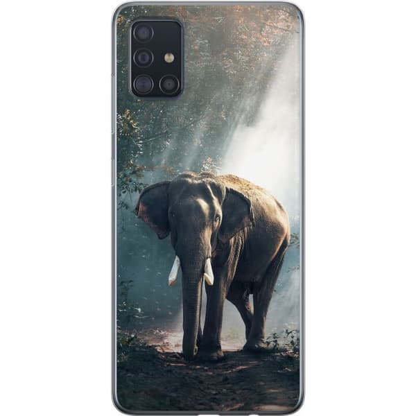Kompatibelt Mobildeksel til Samsung Galaxy A51 Elefant