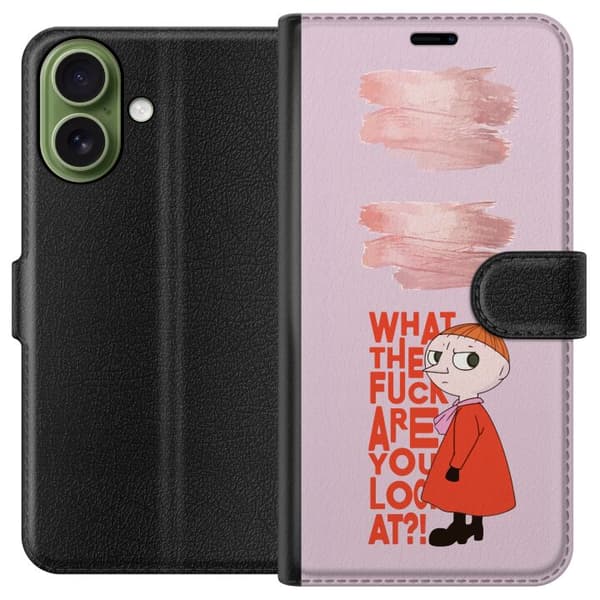 Kompatibelt Lommeboketui til Apple iPhone 17 What Are You Looking At