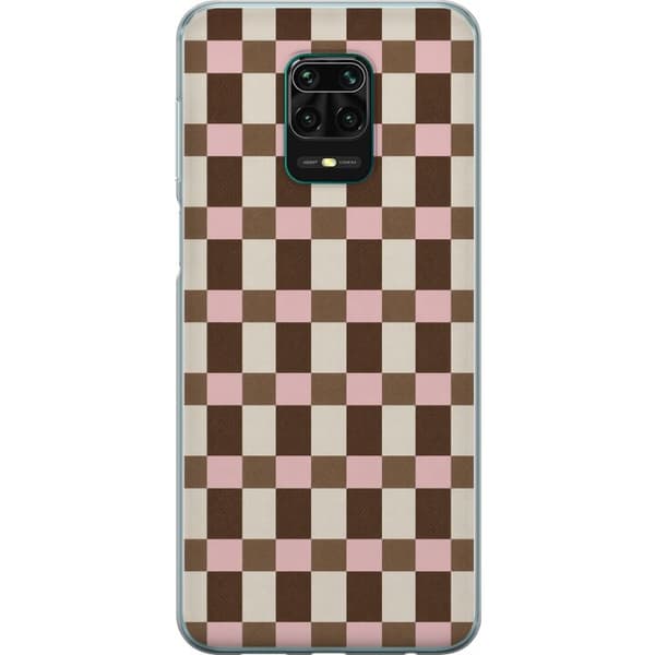 Kompatibelt Mobilskal till Xiaomi Redmi Note 9 Pro Strawberry Mocha