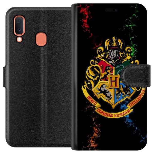 Kompatibel Tegnebogsetui til Samsung Galaxy A20e Harry Potter