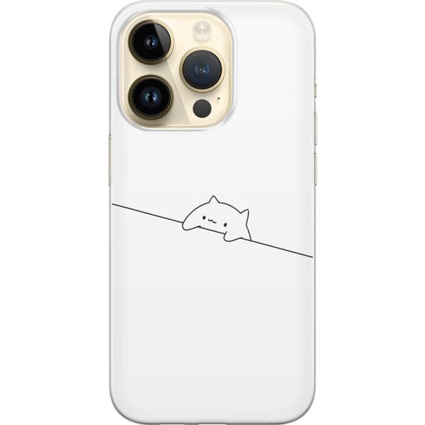 Kompatibelt Mobilskal till Apple iPhone 14 Pro Hjälp Katt