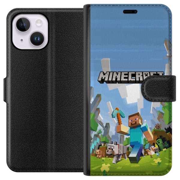 Kompatibel Tegnebogsetui til Apple iPhone 15 Plus fantasi