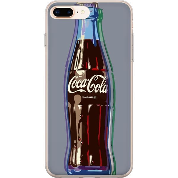 Kompatibelt Mobildeksel til Apple iPhone 8 Plus Coca Cola