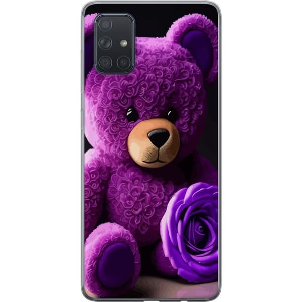 Kompatibelt Mobildeksel til Samsung Galaxy A71 Teddybjørn