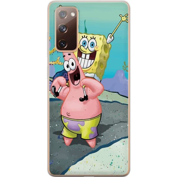 Kompatibelt Mobildeksel til Samsung Galaxy S20 FE SpongeBob Firkant