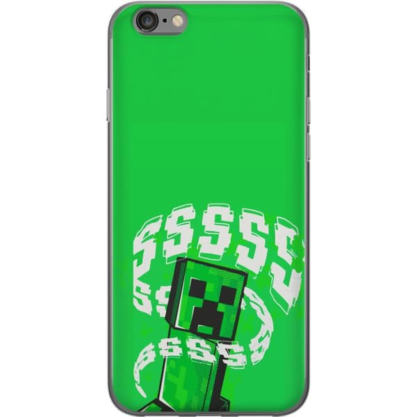Yhteensopiva Puhelinkuori Apple iPhone 6 Grön pixelfigur