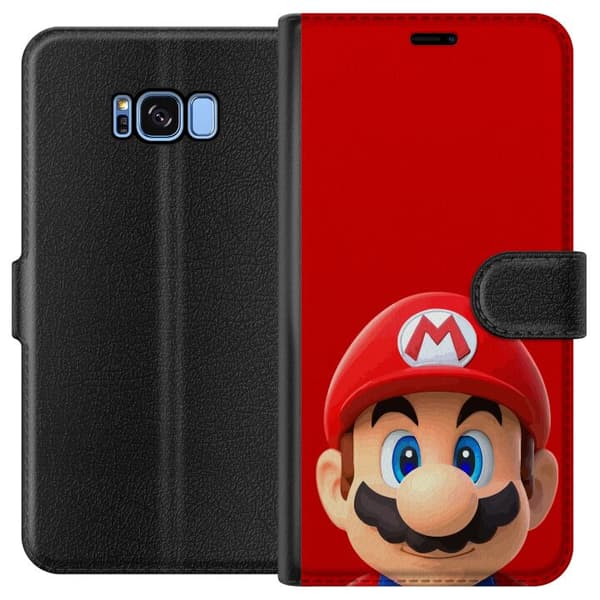 Kompatibelt Plånboksfodral till Samsung Galaxy S8 Super Mario Bros