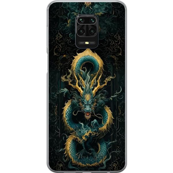 Kompatibelt Mobildeksel til Xiaomi Redmi Note 9S Asiatisk drake