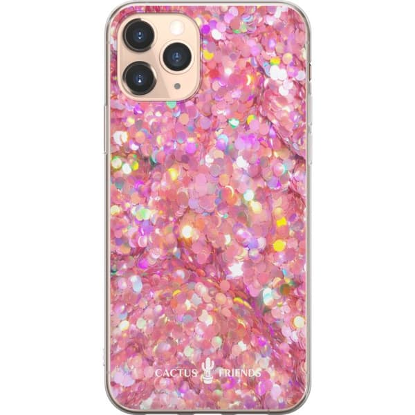 Kompatibelt Mobildeksel til Apple iPhone 11 Pro Kaktus og venner – PinkGlitter
