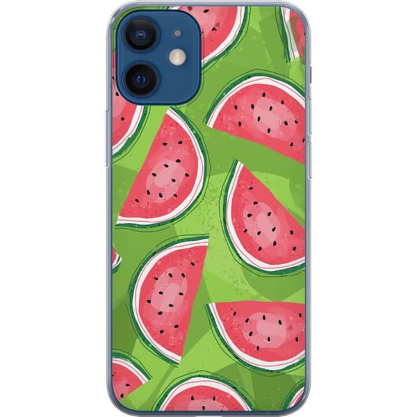 Kompatibelt Mobildeksel til Apple iPhone 12 mini Vattenmelon