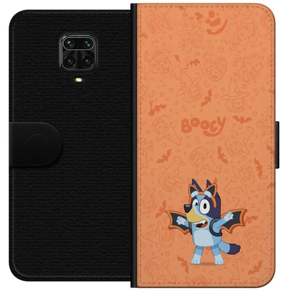 Kompatibel Tegnebogsetui til Xiaomi Redmi Note 9S Søde tegnede Halloweenmotiver for børn