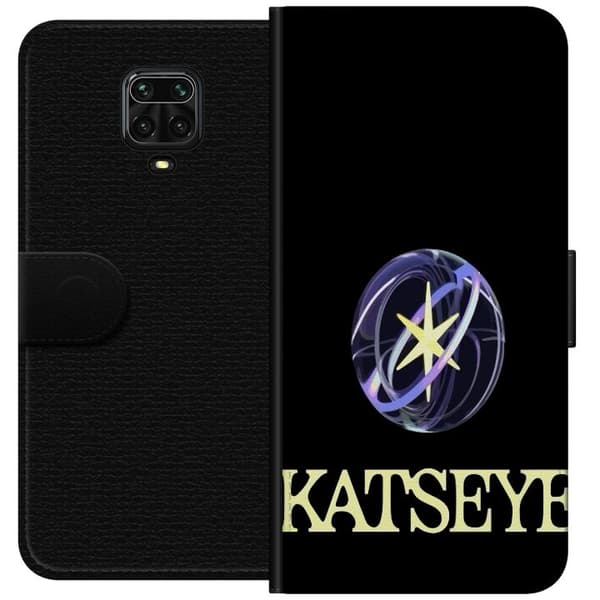 Yhteensopiva Lompakkokotelo Xiaomi Redmi Note 9S KATSEYE logotyp