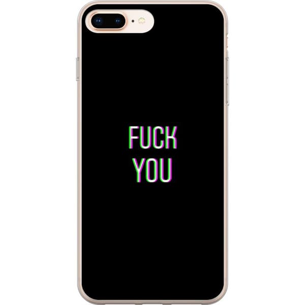 Kompatibel Mobilcover til Apple iPhone 8 Plus Fanden ta' dig