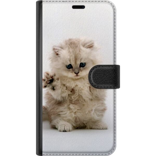 Kompatibel Tegnebogsetui til Huawei P20 Pro Kat