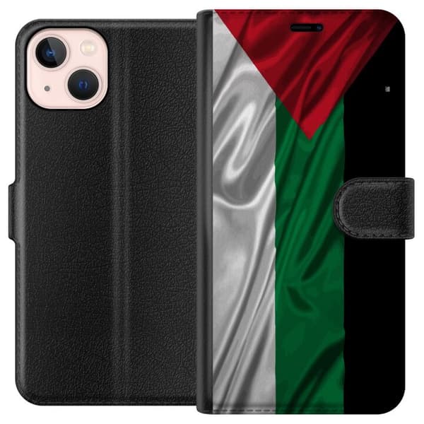 Kompatibelt Plånboksfodral till Apple iPhone 13 mini Palestina