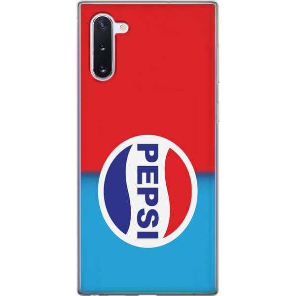 Kompatibelt Mobilskal till Samsung Galaxy Note10 Ikoniskt Pepsi-design