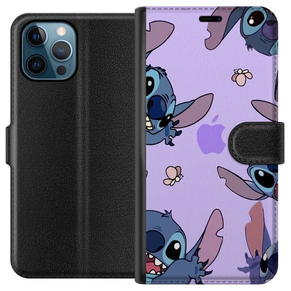 Kompatibelt Lommeboketui til Apple iPhone 12 Pro Stitch