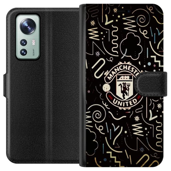 Kompatibel Tegnebogsetui til Xiaomi 12 Manchester United