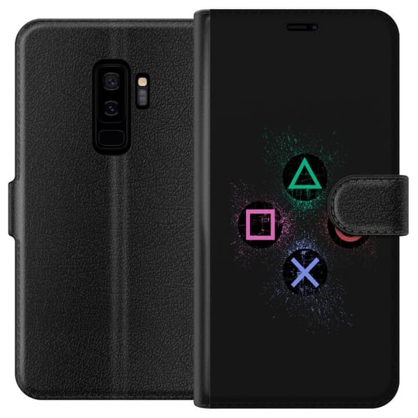 Kompatibelt Plånboksfodral till Samsung Galaxy S9+ Game