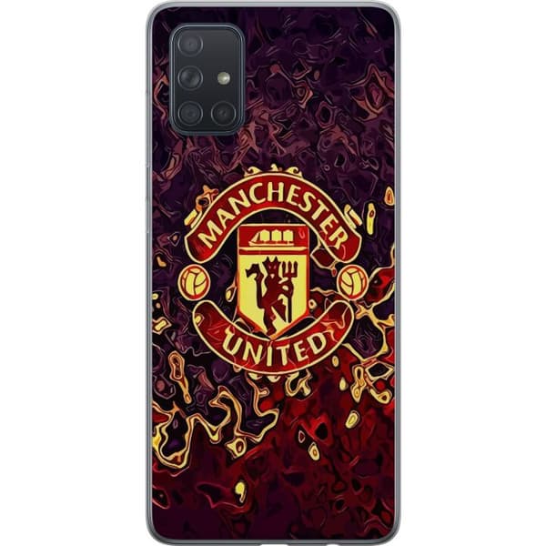 Kompatibelt Mobildeksel til Samsung Galaxy A71 Manchester United