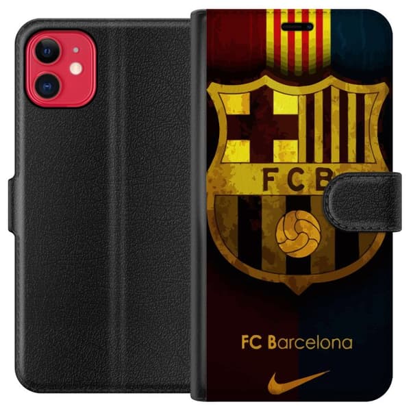 Kompatibelt Plånboksfodral till Apple iPhone 11 FC Barcelona