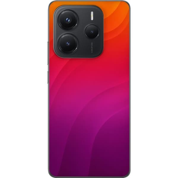 Kompatibelt Mobilskal till Xiaomi Redmi Note 14 5G Sunset Waves