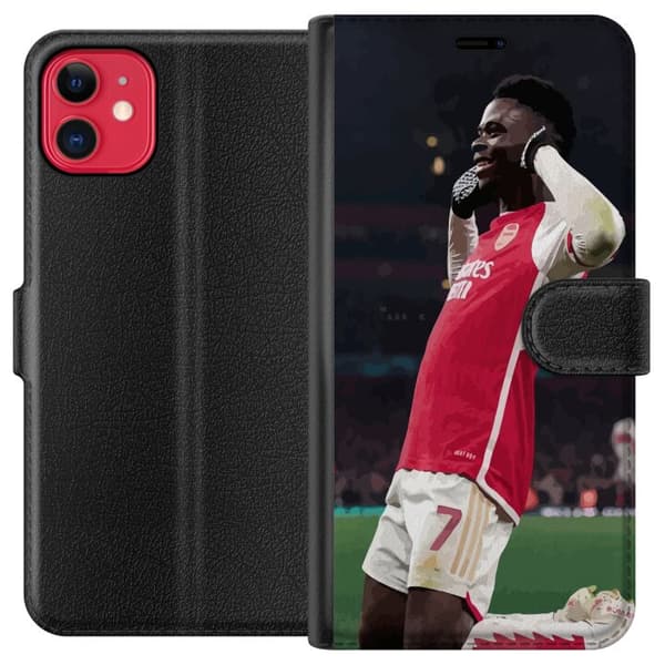 Kompatibelt Plånboksfodral till Apple iPhone 11 Bukayo Saka