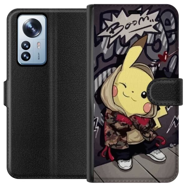 Yhteensopiva Lompakkokotelo Xiaomi 12 Pro Pokemon