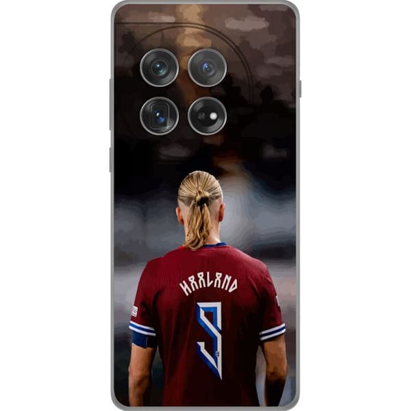 Kompatibelt Mobildeksel til OnePlus 12 Haaland-inspirert motiv med Norges landslag