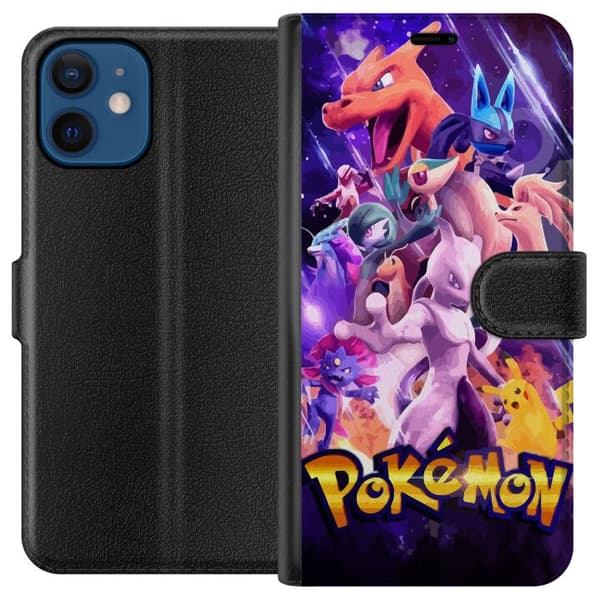 Kompatibelt Lommeboketui til Apple iPhone 12 Pokémon