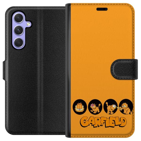 Kompatibel Tegnebogsetui til Samsung Galaxy A54 Garfield