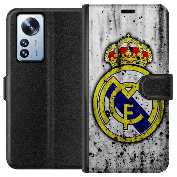 Kompatibel Tegnebogsetui til Xiaomi 12 Pro Real Madrid CF
