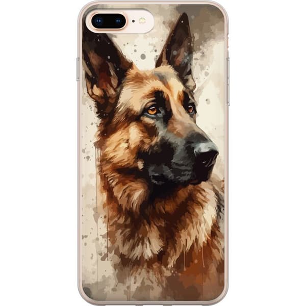 Yhteensopiva Puhelinkuori Apple iPhone 8 Plus Lammaskoira