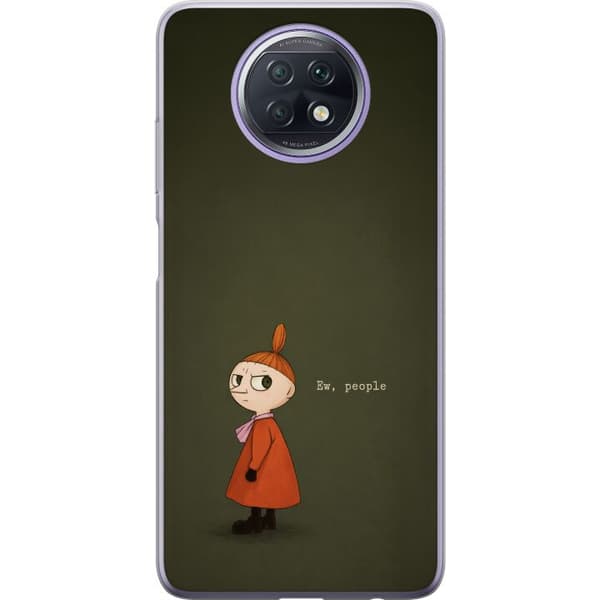 Kompatibelt Mobildeksel til Xiaomi Redmi Note 9T Tecknad flicka med citat