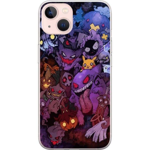 Kompatibelt Mobildeksel til Apple iPhone 13 Pokemon Haunter