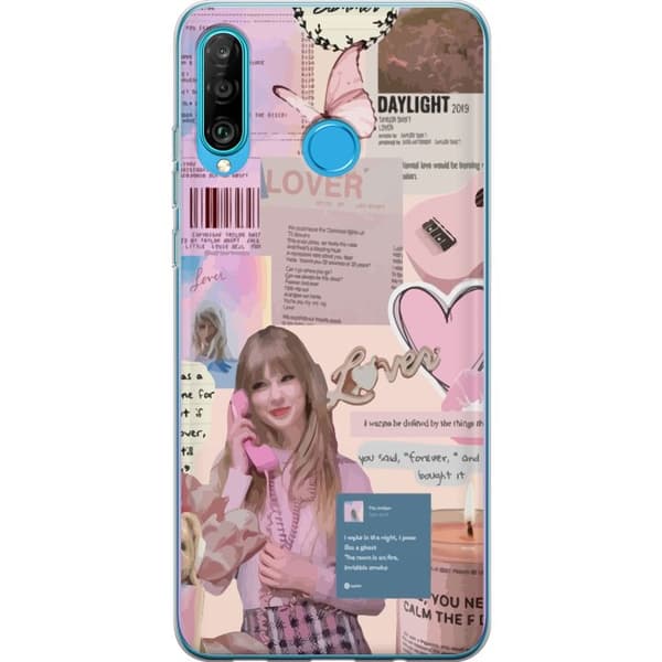 Kompatibelt Mobilskal till Huawei P30 lite Taylor Swift