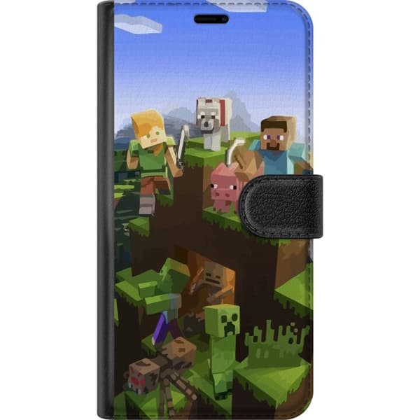 Kompatibelt Plånboksfodral till Apple iPhone 7 MineCraft
