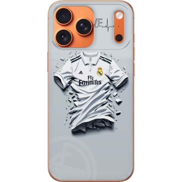 Kompatibelt Mobilskal till Apple iPhone 17 Pro Max Real Madrid