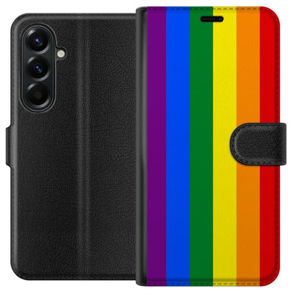Kompatibel Tegnebogsetui til Samsung Galaxy A27 Pride Flagga