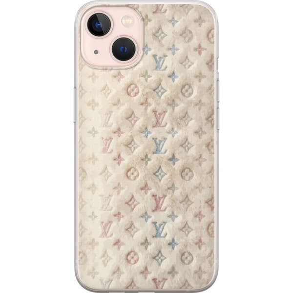 Kompatibel Mobilcover til Apple iPhone 13 mini Farverig monogram inspireret af eksklusiv modesans