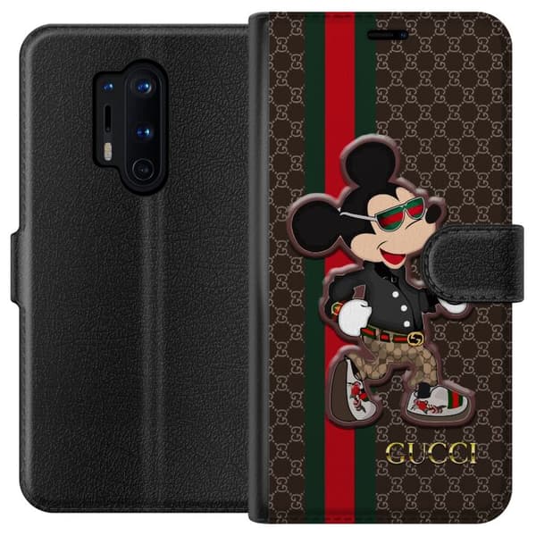 Kompatibelt Lommeboketui til OnePlus 8 Pro Mikke Mus