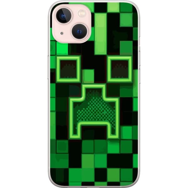 Kompatibelt Mobilskal till Apple iPhone 13 Minecraft