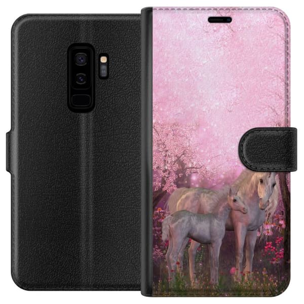 Kompatibelt Lommeboketui til Samsung Galaxy S9+ Unicorn