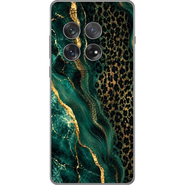 Kompatibelt Mobilskal till OnePlus 12 Emerald Leopard
