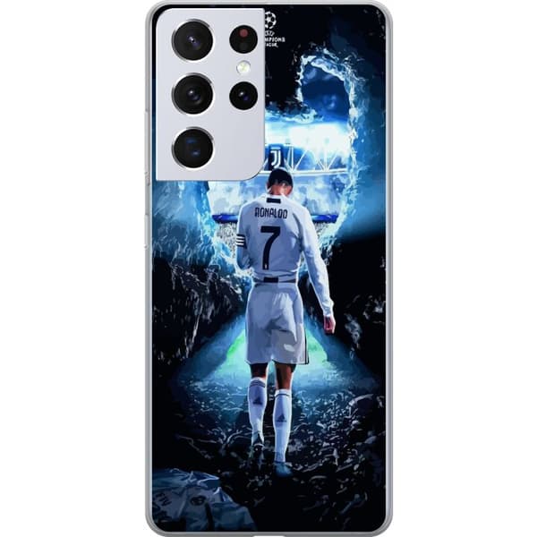 Kompatibelt Mobildeksel til Samsung Galaxy S21 Ultra 5G Ronaldo
