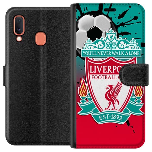 Kompatibelt Plånboksfodral till Samsung Galaxy A20e Liverpool