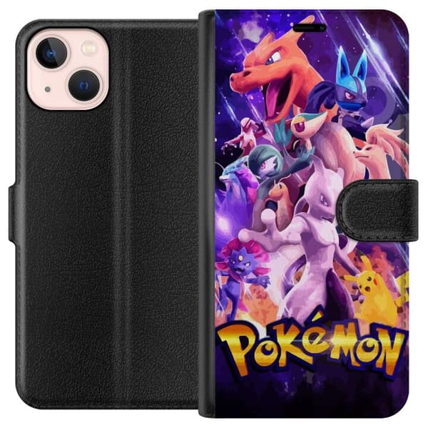 Kompatibelt Lommeboketui til Apple iPhone 13 mini Pokémon