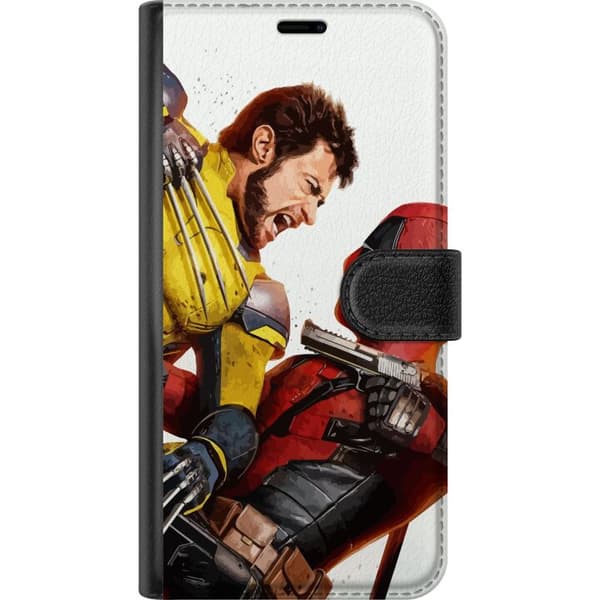 Kompatibel Tegnebogsetui til Samsung Galaxy A52 5G Deadpool & Wolverine