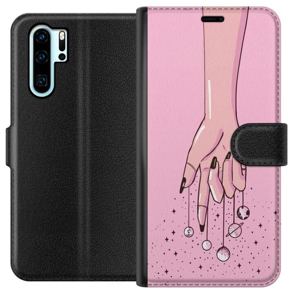 Kompatibelt Plånboksfodral till Huawei P30 Pro Galax